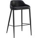Astra 34.75 inch Black / Nightfall Black Barstool